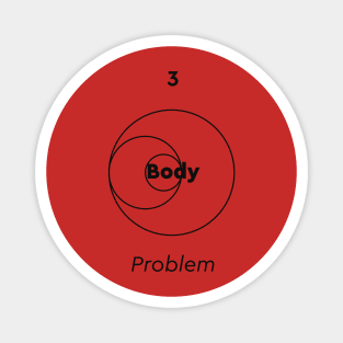 Three Body Problem Magnet